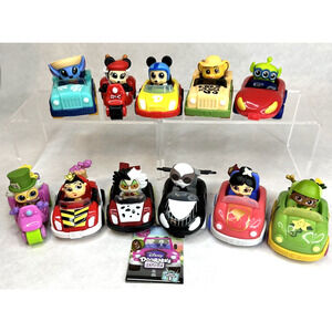 Disney Doorables Let’s Go! Vehicles Series 2 Lot of 11 Cars & Figures‎ New Open